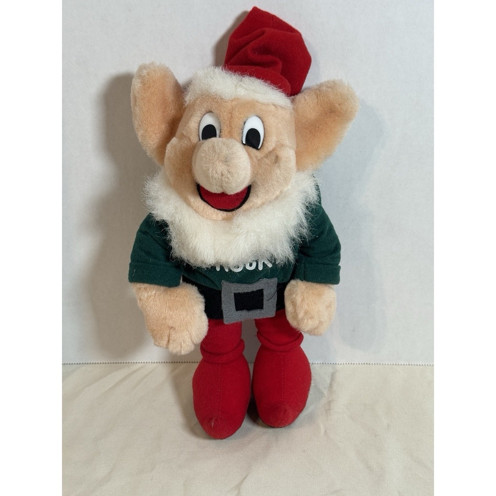 Rocky Elf Plush Doll Joy Toy‎ 12" Christmas Holiday Gnome Santa Helper